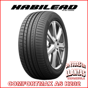 "Llanta HABILEAD COMFORMAX AS H202 175/65R14 XL, tecnología de confort y carga extra para autos medianos"
